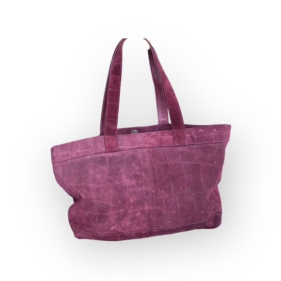 See By Chloe Burgundy Textured Tote Bag - Picture 4 of 16